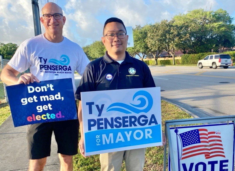 Ty Penserga Shatters Lavender Ceiling in Florida; First out