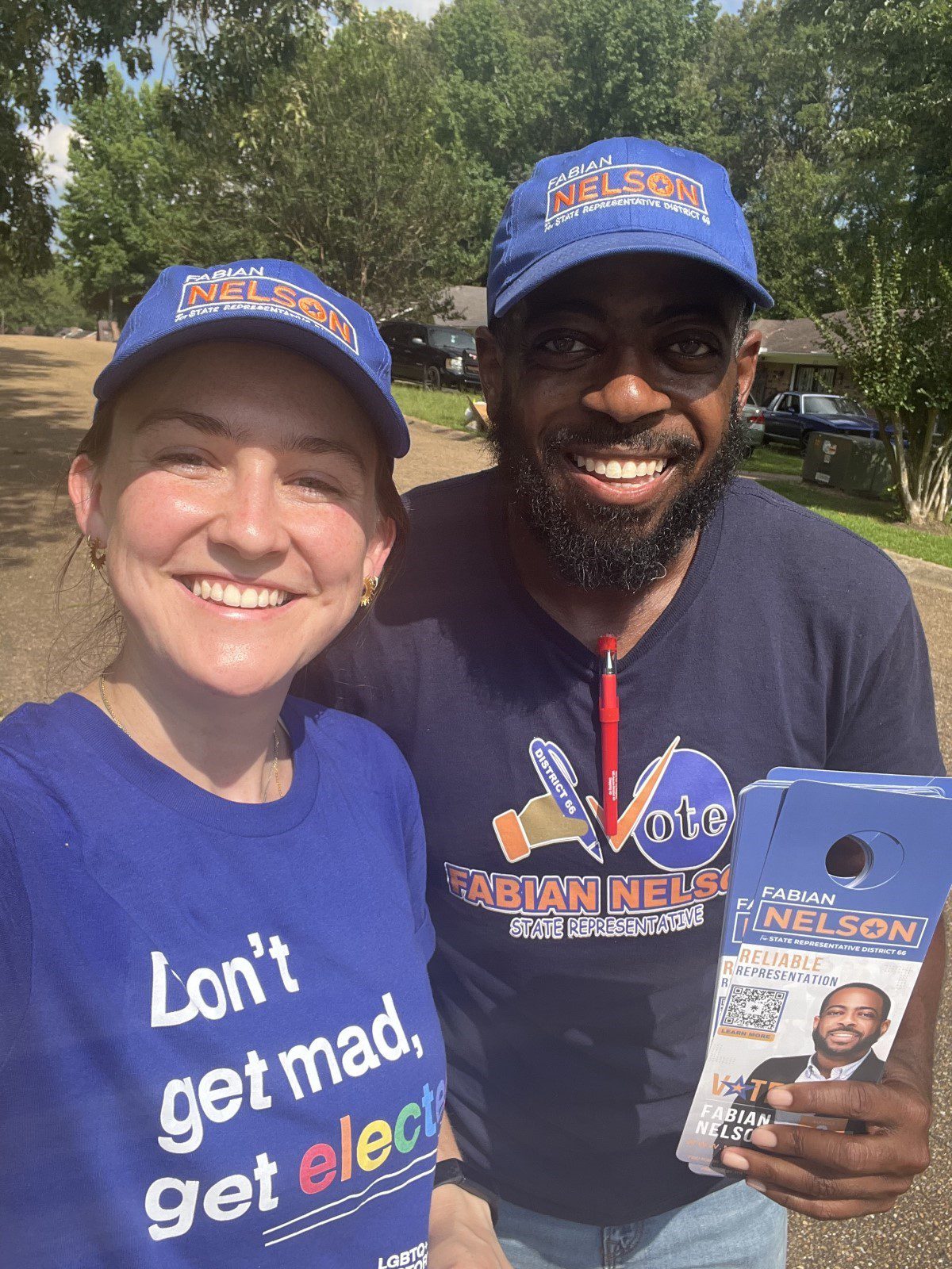Canvassing with Fabian Nelson